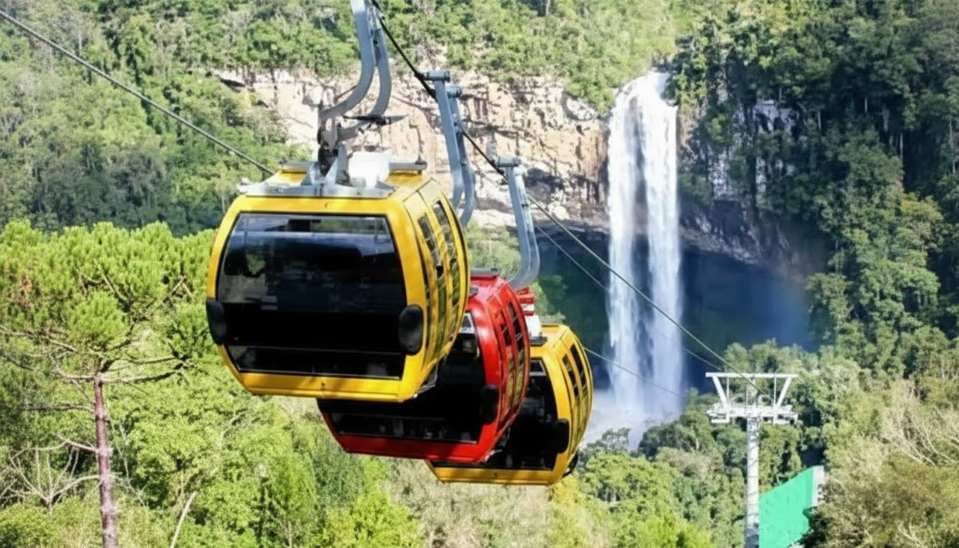 Bondinhos Aéreos e Cascata do Caracol: A Melhor Vista de Canela em 2026
