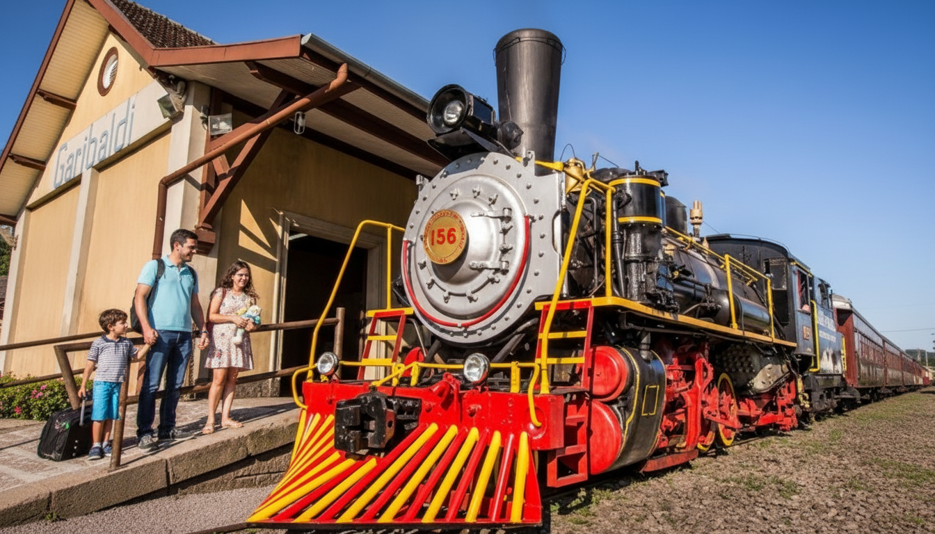 Maria Fumaça em Bento Gonçalves: O Guia Completo do Trem do Vinho (Emoção e Dicas Reais)
